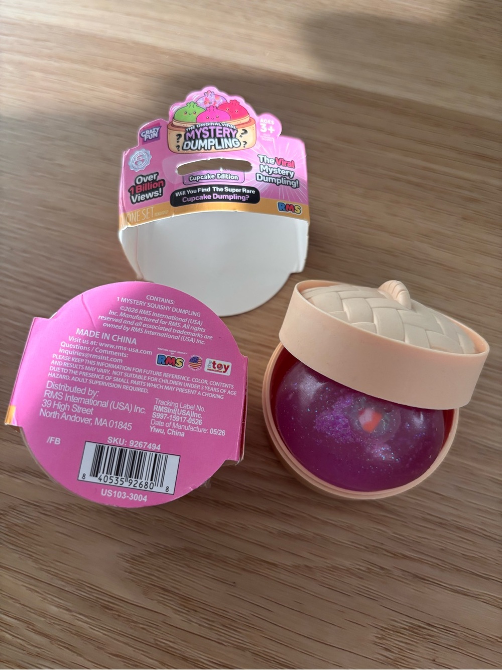 RARE RMS Mystery Mini Dumpling Cupcake Edition. TWO dumplings bundle. ONE RARE!